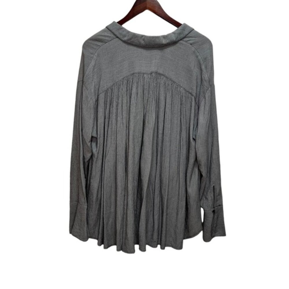 Free People Magic Breeze Shirt Size XS Oversized - Picture 4 of 12